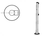 Oxgard Стойка ограждения с отверстием под фиксатор базовая(ВЗР 1702.02-05) - Oxgard Стойка ограждения с отверстием под фиксатор базовая(ВЗР 1702.02-05)